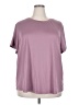 Velocity Solid Purple Short Sleeve T-Shirt Size 3X - photo 1