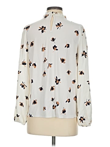 Ann Taylor Long Sleeve Blouse (view 2)
