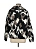 Eddie Bauer 100% Polyester Animal Print Black Faux Fur Jacket Size M - photo 1