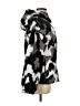 Eddie Bauer 100% Polyester Animal Print Black Faux Fur Jacket Size M - photo 4
