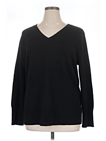 DG^2 by Diane Gilman Cashmere Pullover Sweater (view 1)