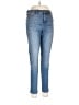 Jessica Simpson Solid Blue Jeans Size 10 - photo 1