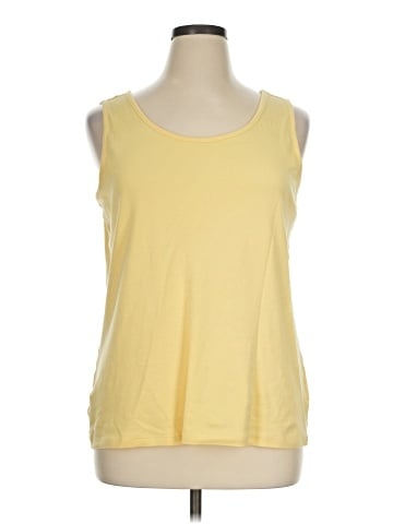 Lands' End Sleeveless T-Shirt (view 1)