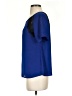 Collective Concepts 100% Polyester Blue Short Sleeve Blouse Size S - photo 5