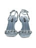 Nine West Silver Wedges Size 7 1/2 - photo 2