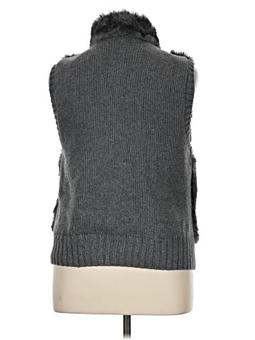 DressBarn Faux Fur Vest (view 2)