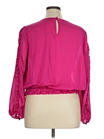 Ann Taylor Long Sleeve Blouse (view 2)