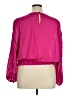 Ann Taylor Pink Long Sleeve Blouse Size XL - photo 2