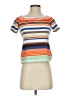 Venus Stripes Orange Short Sleeve T-Shirt Size S - photo 1