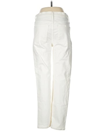 Madewell The Mid-Rise Perfect Vintage Straight Jean in Tile White (view 2)