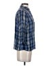 J.Jill Plaid Blue 3/4 Sleeve Button-Down Shirt Size XS - photo 4
