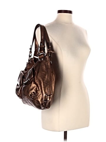 B Makowsky Leather Shoulder Bag (view 2)