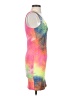 Love J Tie-dye Yellow Cocktail Dress Size S - photo 4