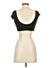 Aerie Black Short Sleeve Top Size M - photo 2