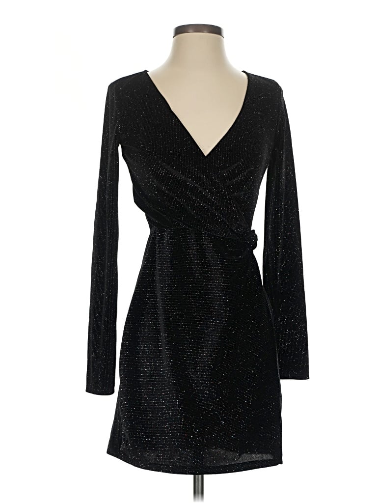 Pre-owned Mi Ami Cocktail Dress In Black