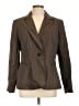 Larry Levine 100% Polyester Brown Blazer Size 14 - photo 1