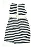 Gymboree 100% Polyester Stripes Blue Dress Size 10 - photo 2