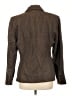 Larry Levine 100% Polyester Brown Blazer Size 14 - photo 2