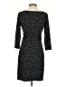 Ann Taylor Polka Dots Black Casual Dress Size 2 Petite - photo 2