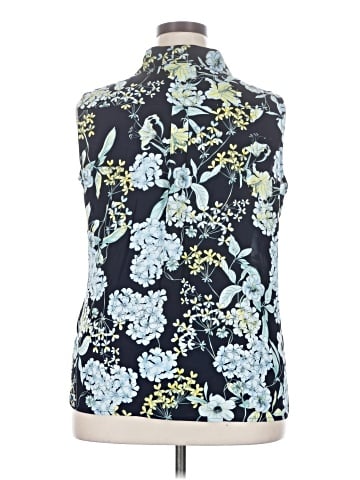 Karl Lagerfeld Paris Sleeveless Blouse (view 2)