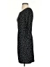 Ann Taylor Polka Dots Black Casual Dress Size 2 Petite - photo 5