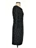 Ann Taylor Polka Dots Black Casual Dress Size 2 Petite - photo 4