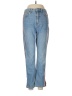 Topshop Stripes Blue Jeans Size 28 waist - photo 1