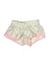 Nike 100% Polyester Hearts Silver Athletic Shorts Size XS (kids) - photo 1