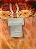 Chico's 100% Polyester Orange 3/4 Sleeve Blouse Size XL (3) - photo 7