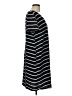 Apt. 9 100% Polyester Stripes Black Casual Dress Size L - photo 4