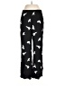Grace Elements 100% Rayon Print Black Casual Pants Size L - photo 1