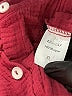Automet 100% Rayon Houndstooth Burgundy Long Sleeve Button-Down Shirt Size XL - photo 8