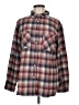 Stillwater Plaid Brown Long Sleeve Button-Down Shirt Size M - photo 1