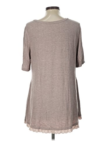 LOGO by Lori Goldstein Short Sleeve T-Shirt (view 2)