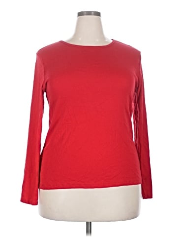 Liz Claiborne Long Sleeve Top (view 1)