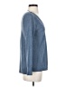 NYDJ Blue Long Sleeve Top Size XXS - photo 4