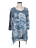 Soft Surroundings Blue 3/4 Sleeve Top Size S - photo 1
