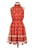Taylor Paisley Orange Cocktail Dress Size 10 - photo 1