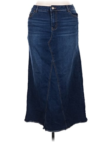 C established 1946 Denim Skirt (view 1)