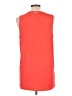 MICHAEL Michael Kors 100% Polyester Orange Sleeveless Blouse Size L - photo 2