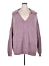 ELOQUII Purple Pullover Sweater Size 26 - 28 Plus - photo 1