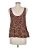 Soprano 100% Rayon Brown Tank Top Size M - photo 2