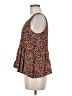 Soprano 100% Rayon Brown Tank Top Size M - photo 5