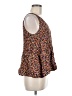 Soprano 100% Rayon Brown Tank Top Size M - photo 4
