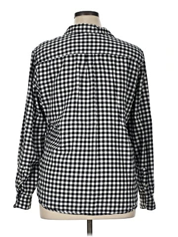 Banana Republic Factory Store Long Sleeve Button-Down Shirt (view 2)