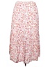 AB Studio 100% Rayon Paisley Pink Casual Skirt Size XXL - photo 2