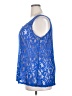 Ashley Stewart Blue Sleeveless Blouse Size 26 - photo 5