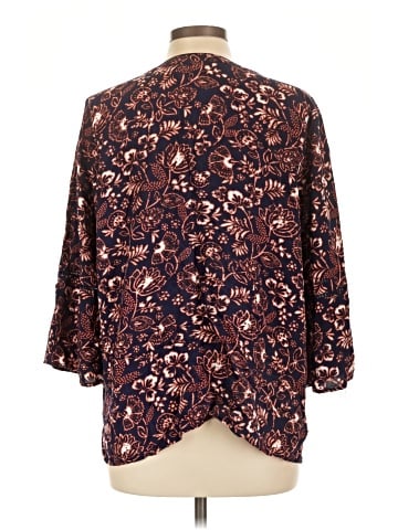 Gloria Vanderbilt 3/4 Sleeve Blouse (view 2)