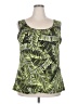 Ashley Stewart Green Tank Top Size 26 - photo 1