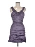 BCBGMAXAZRIA Purple Cocktail Dress Size 6 - photo 1